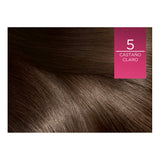 Tinte Permanente Excellence Creme 5 Castaño Claro