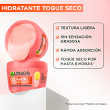 Gel Hidratante Antiarrugas Col{ageno Toque Seco 85g Garnier .