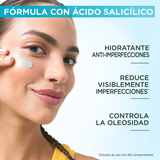 Gel Hidratante Antiimperfecciones Salicílico Toque Seco 85g Garnier .