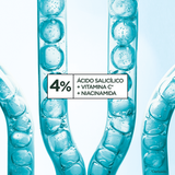 Gel Hidratante Antiimperfecciones Salicílico Toque Seco 85g Garnier .