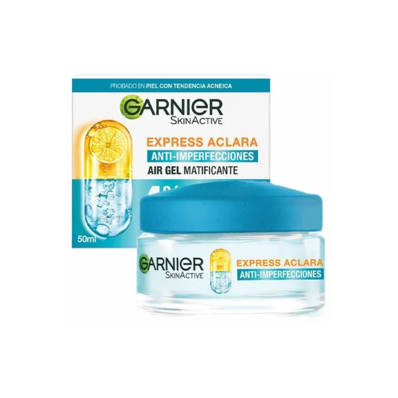 Garnier Express Aclara Anti Imperfecciones Crema hidratante en Gel 50ml