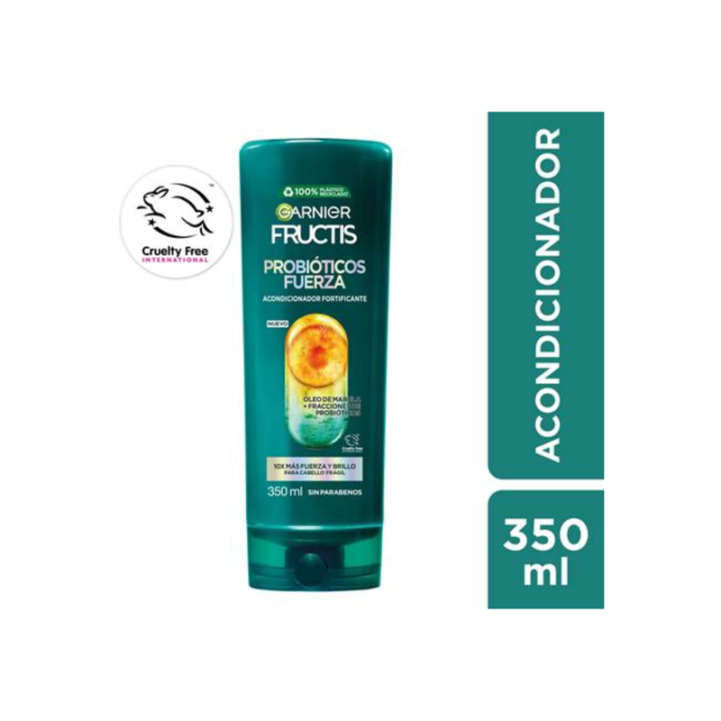 Acondicionador Fructis Probióticos Fuerza 350ml