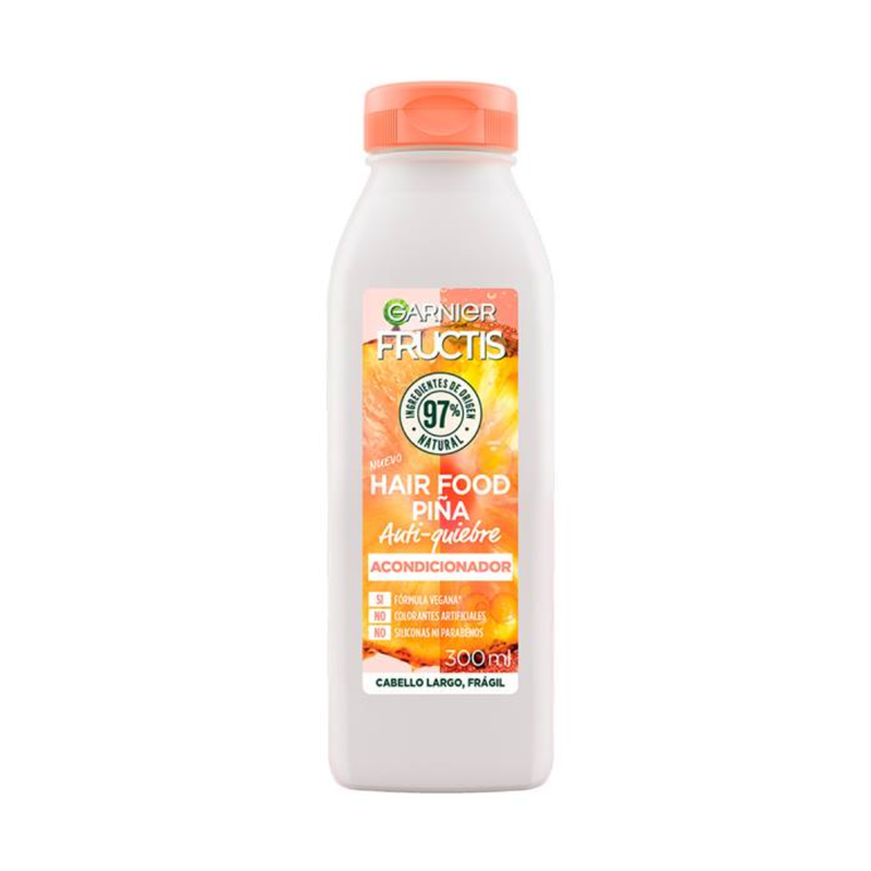 Acondicionador Garnier Fructis Hair Food Piña Anti-Quiebre 300 ml