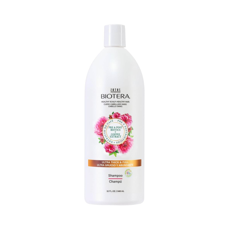 Biotera Shampoo Ultra Grueso y Abundante 946 ml Zotos Professional