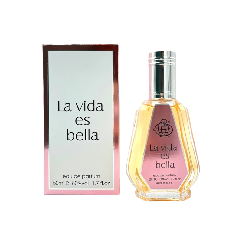 Perfume Fragrance World La Vida es Bella EDP 50 ML Mujer (Inspirado en Lancome - La Vie Est Belle)