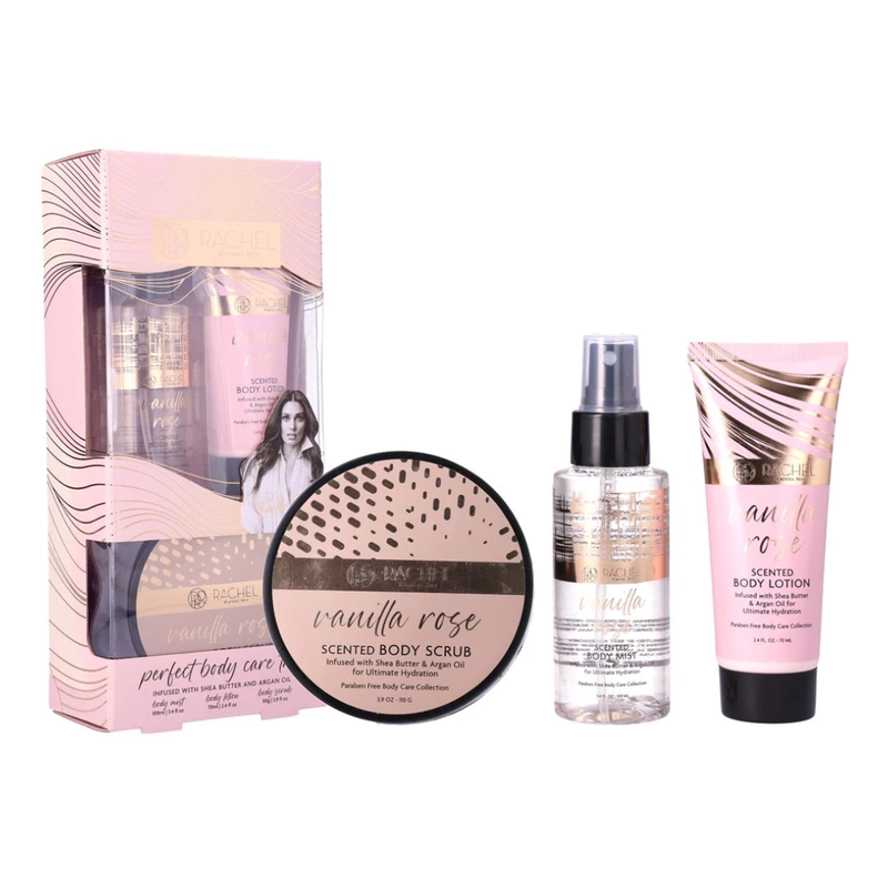 Set 3 Piezas Cuidado Corporal Rachel Body Luxuries