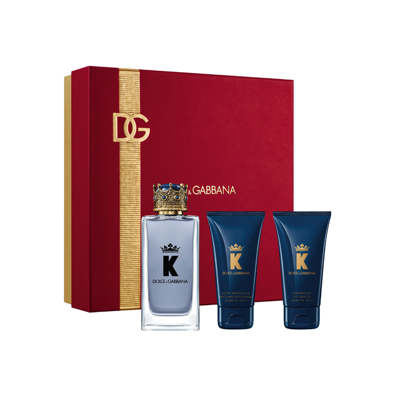 Set Dolce  And  Gabbana K pour Homme EDT 100ml + Shower Gel 50ml + Bálsamo 50ml