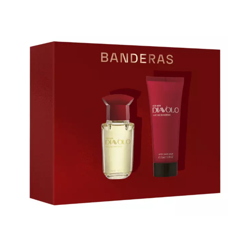 Set Perfume Antonio Banderas Diavolo for Men EDT 50 ml + After Shave Balm 75 ml 2023 H2