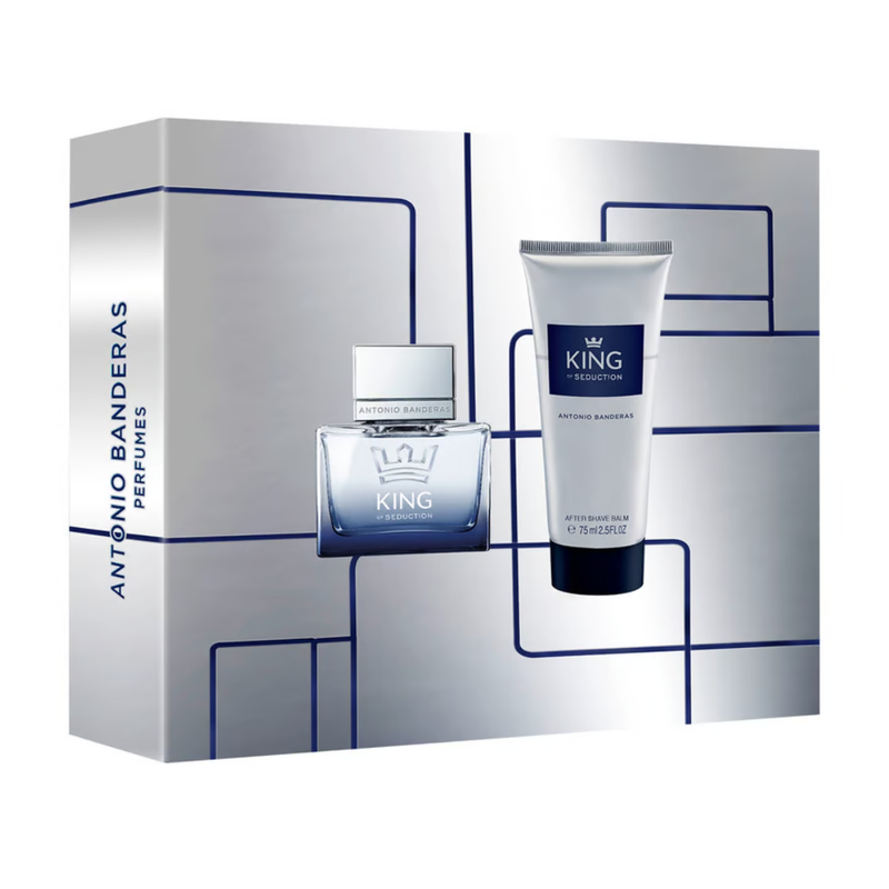 Set Perfume Antonio Banderas King of Seduction EDT 50 ml + After Shave Balm 75 ml 2023 H1
