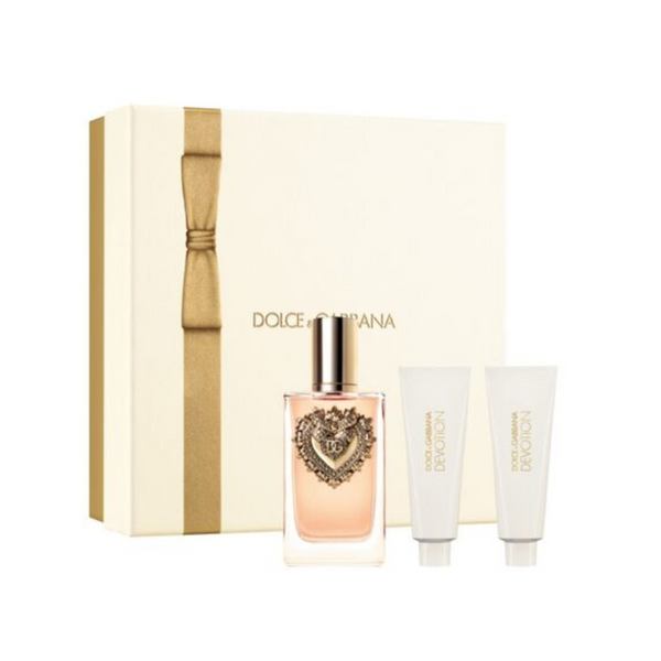 Set Perfume Devotion EDP 100 ml + SG 50 ml + Body Lotion 50 ml Mujer de Dolce & Gabbana