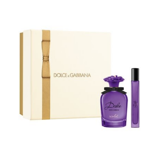Set Perfume Dolce Violet EDT 75 ml + Mini 10 ml Mujer de Dolce & Gabbana