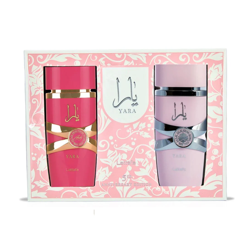Set Perfume Lattafa Yara 100 ml + Yara Candy 100 ml