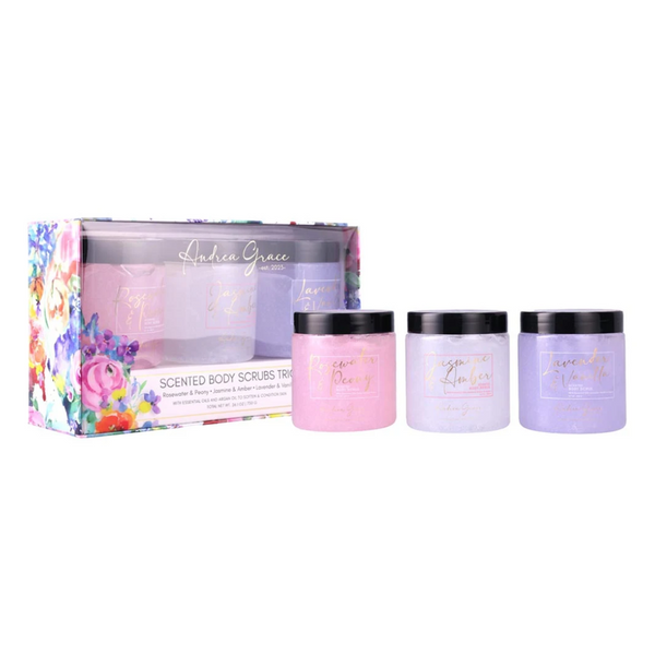 Set Trio Exfoliantes Corporales Body Luxuries