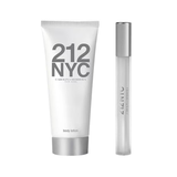 Set Perfume 212 EDT 100 ml + Mini 10 ml + Body Lotion 100 ml de Carolina Herrera 2025