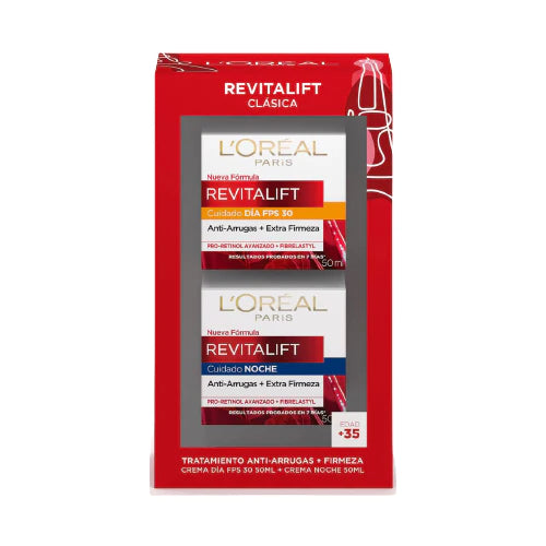 Pack Revitalift Clásica Anti Arrugas Día y Noche  + 35