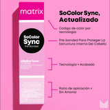 Tinte En Crema Socolor Sync 6N/6 Rubio Oscuro 90 Ml