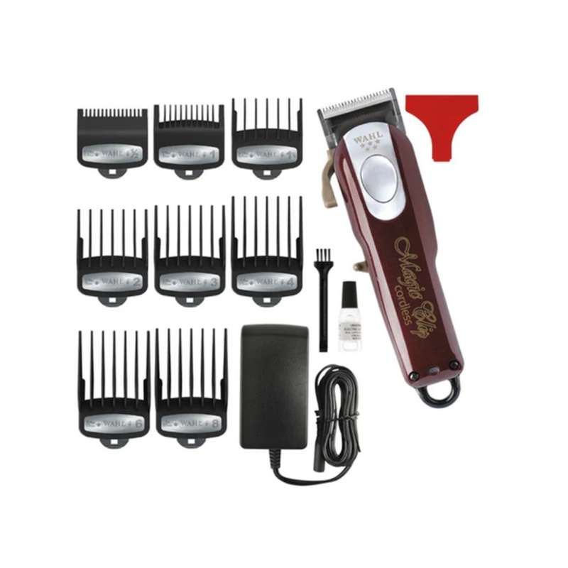 Wahl Cortadora de cabello 5 Star Magic Clip Cordless + pulverizador de regalo